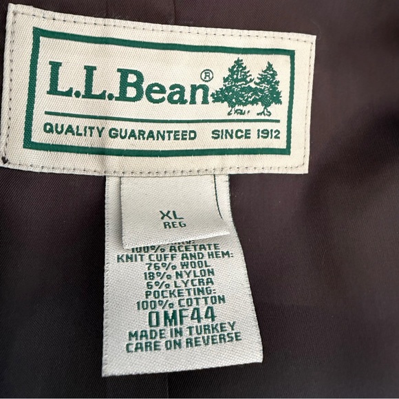 LL Bean OMF44 A-2 Bomber Flight Jacket size XL new unworn condition - Picture 3 of 5